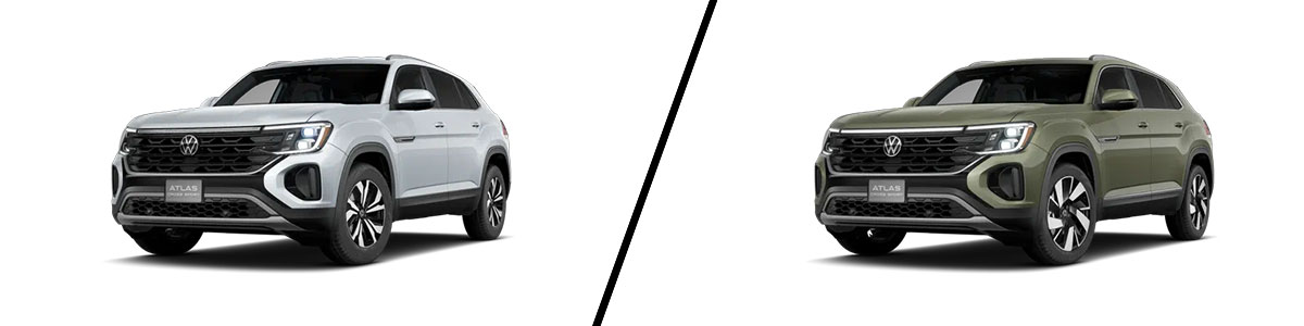 2026 Volkswagen Atlas Cross Sport SE vs SEL trim levels