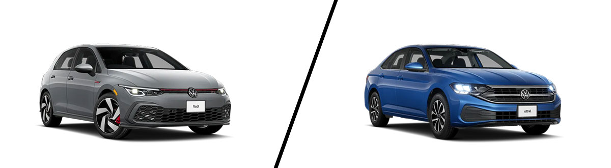 2024 Volkswagen Golf GTI vs 2024 Volkswagen Jetta