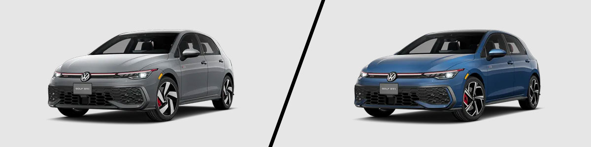 2025 Volkswagen Golf GTI S vs 2025 Volkswagen Golf GTI SE